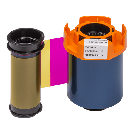 Evolis Agilia 600-Print YMCK Printer Ribbon - Ribbons, Saudi Arabia