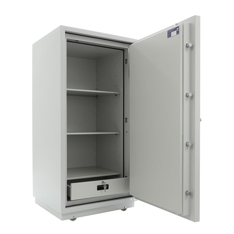 خزنة Valberg FRS 133 EL+KL مضادة للحريق LFS 60P، 332 كجم، قفل رقمي ومفتاح، صناعة بلغارية