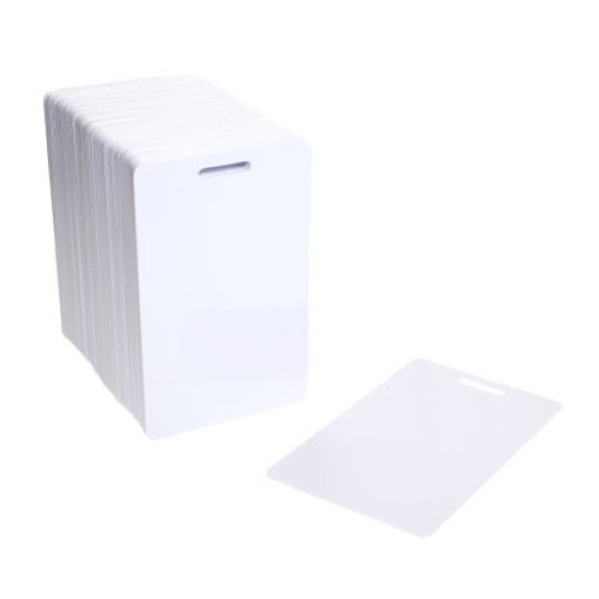 Oversized Blank White PVC Cards