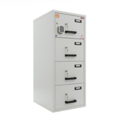 Valberg FC 4E-KK Fireproof 4-Drawer Filing Cabinet