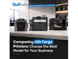 أسعار طابعات كروت HID Fargo في السعودية 2026: DTC1250e أم HDP5000e أم HDP6600؟