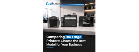 أسعار طابعات كروت HID Fargo في السعودية 2026: DTC1250e أم HDP5000e أم HDP6600؟