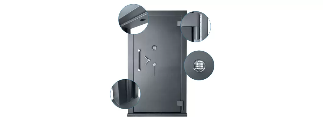 High-Security Vault Door Solutions from Gulfsafes – Your Ideal Choice for Safe Rooms and Jewelry Vaults